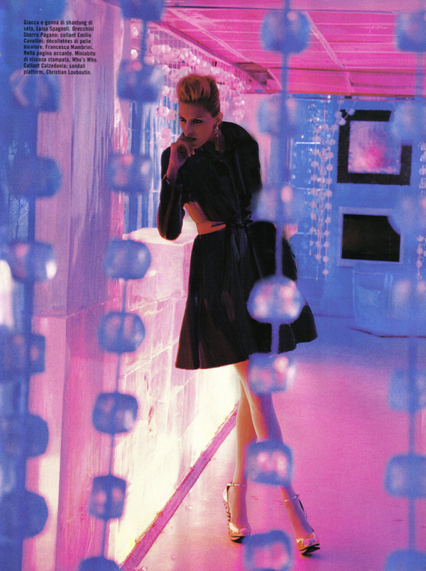 Anja Rubik by Ellen von Unwerth Vogue Italia 6